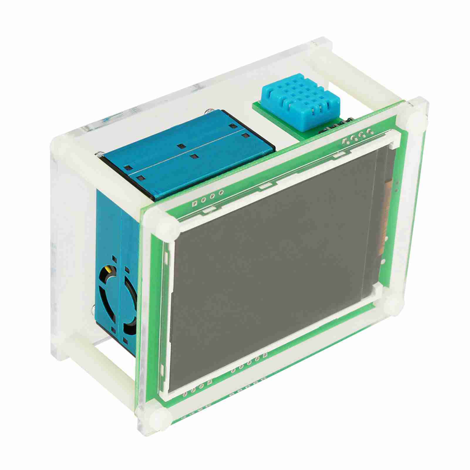 2,8 Zoll Multifunktionaler Digitaler Pm2,5-luftqualitätsindikator (aqi) Für Autos Und Wohnungen