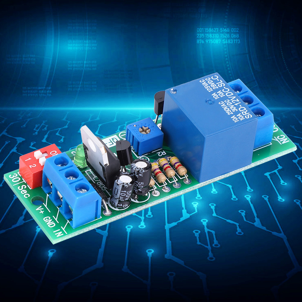 Zeitrelais-schaltmodul Rd21n, Stromversorgung Für Lüfter, Dc 5v/12v/24v, 10a 12v