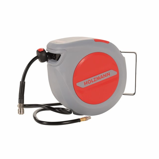 Maschinen LSR15AIR Druckluft-Schlauchaufroller 17 bar - Holzmann
