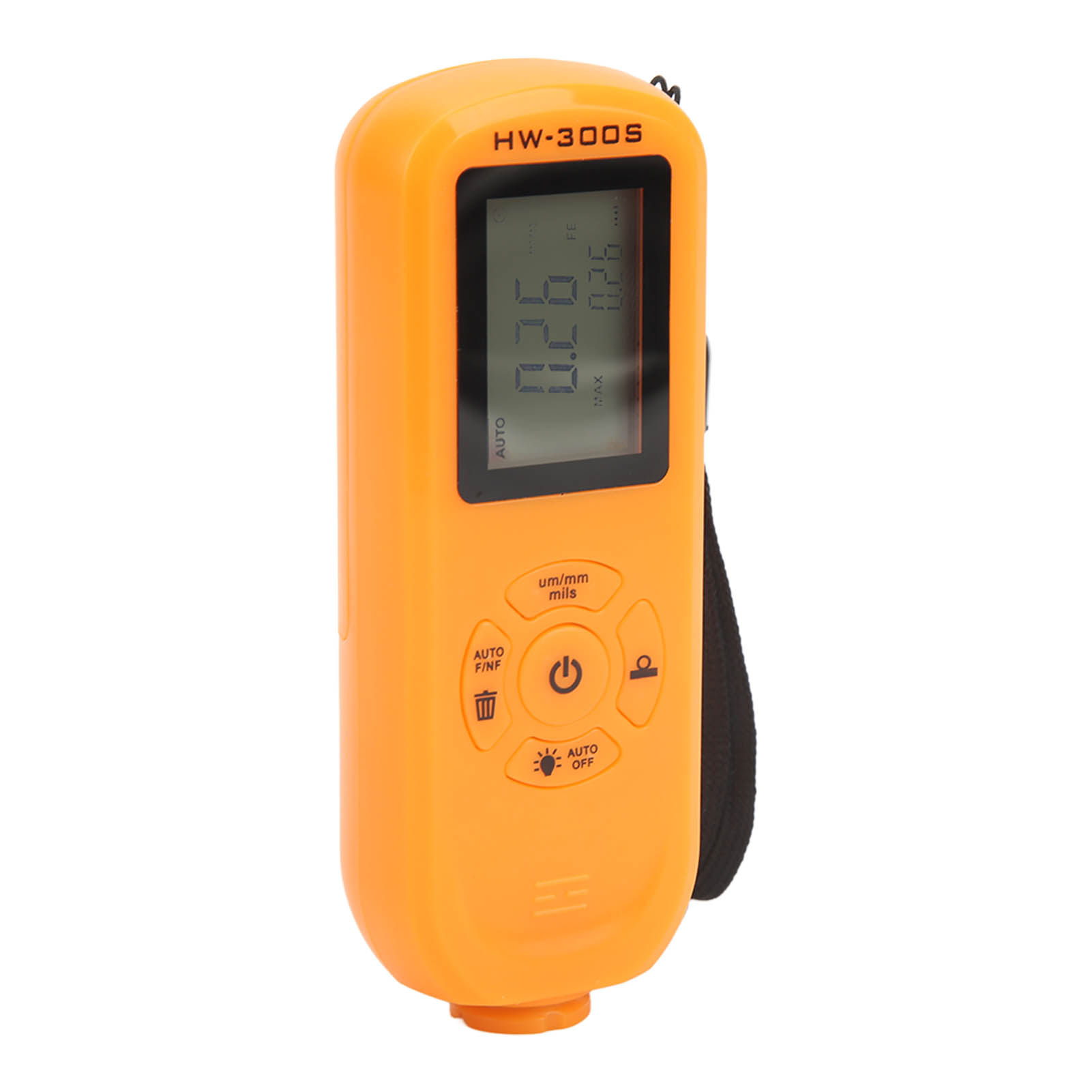 Lackdickenmesser, Tiefenmesser, 3 Einheiten, Μm, Mm, Mils, Für Die Herstellung Von Vertikalsieben, Orange