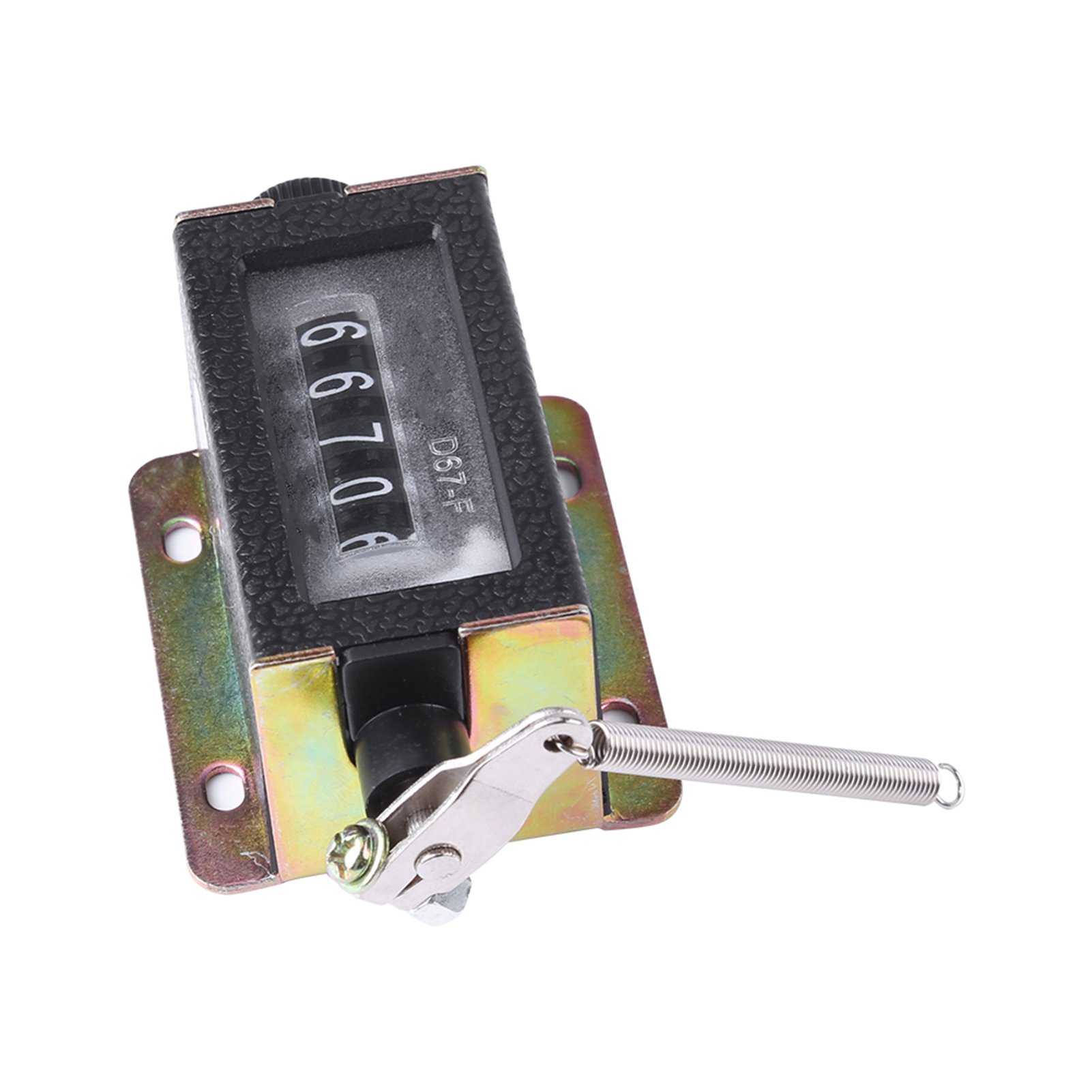 D67-f 5-stelliger Mechanischer, Manuell Rückstellbarer Handziehzähler