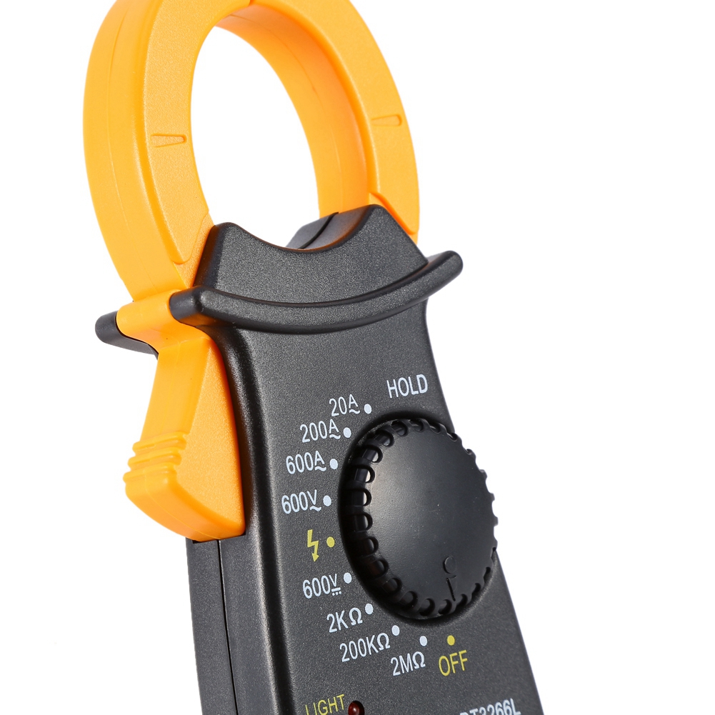 Digitales Zangenamperemeter Dt-3266l Mit Stromzangen, Voltmeter Und Amperemeter, 600 A Ac/d
