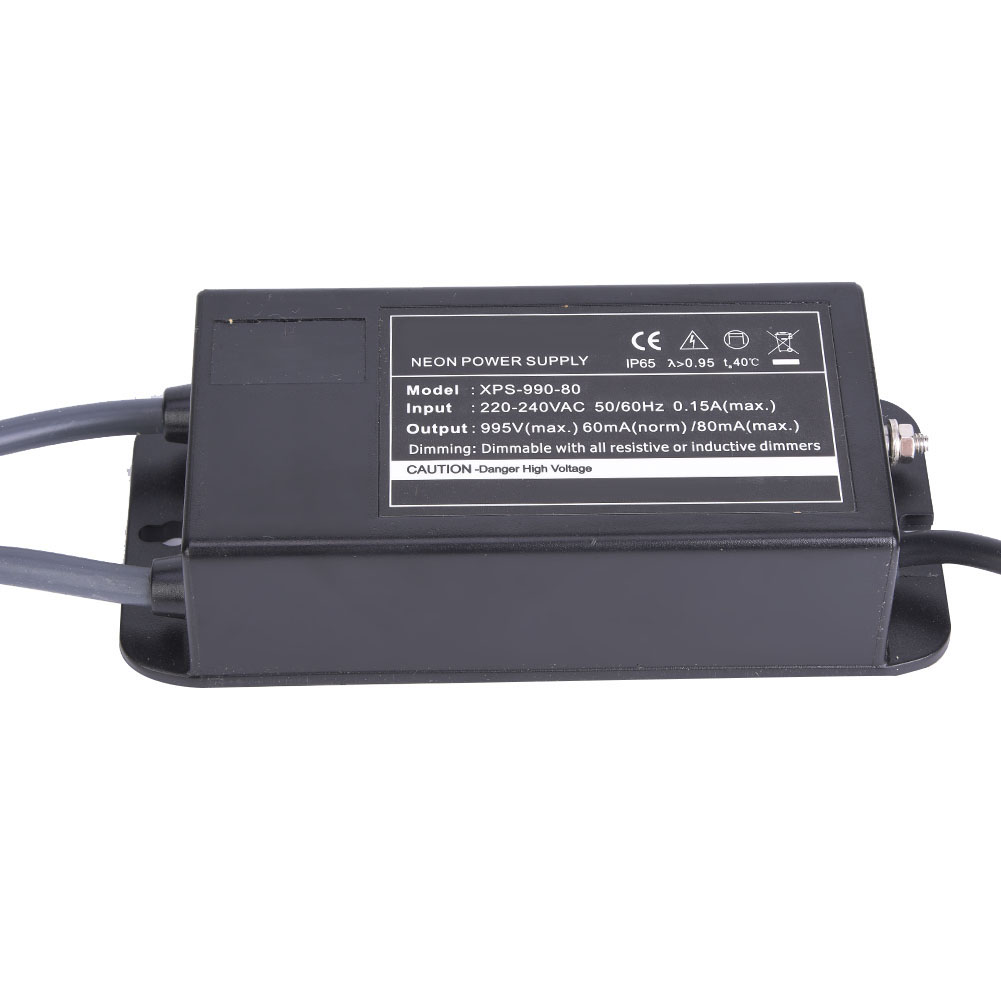 Elektronischer Transformator Xps-990-80 Für Neonbeleuchtung, Stromversorgung 0,9 Kv 80 Ma