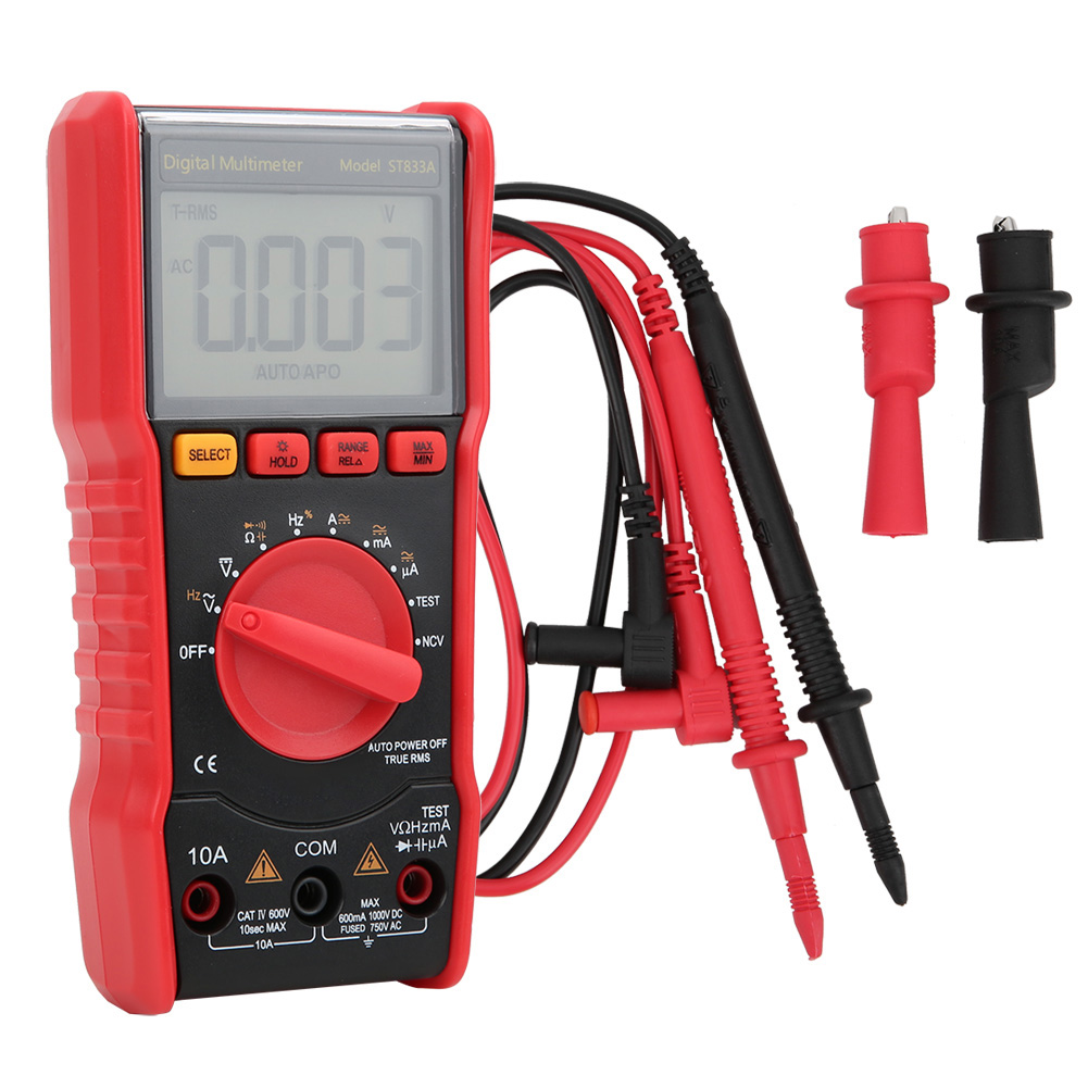 Smart Sensor St833a Digitales Ncv-auto-multimeter-tester Mit Lcd-display