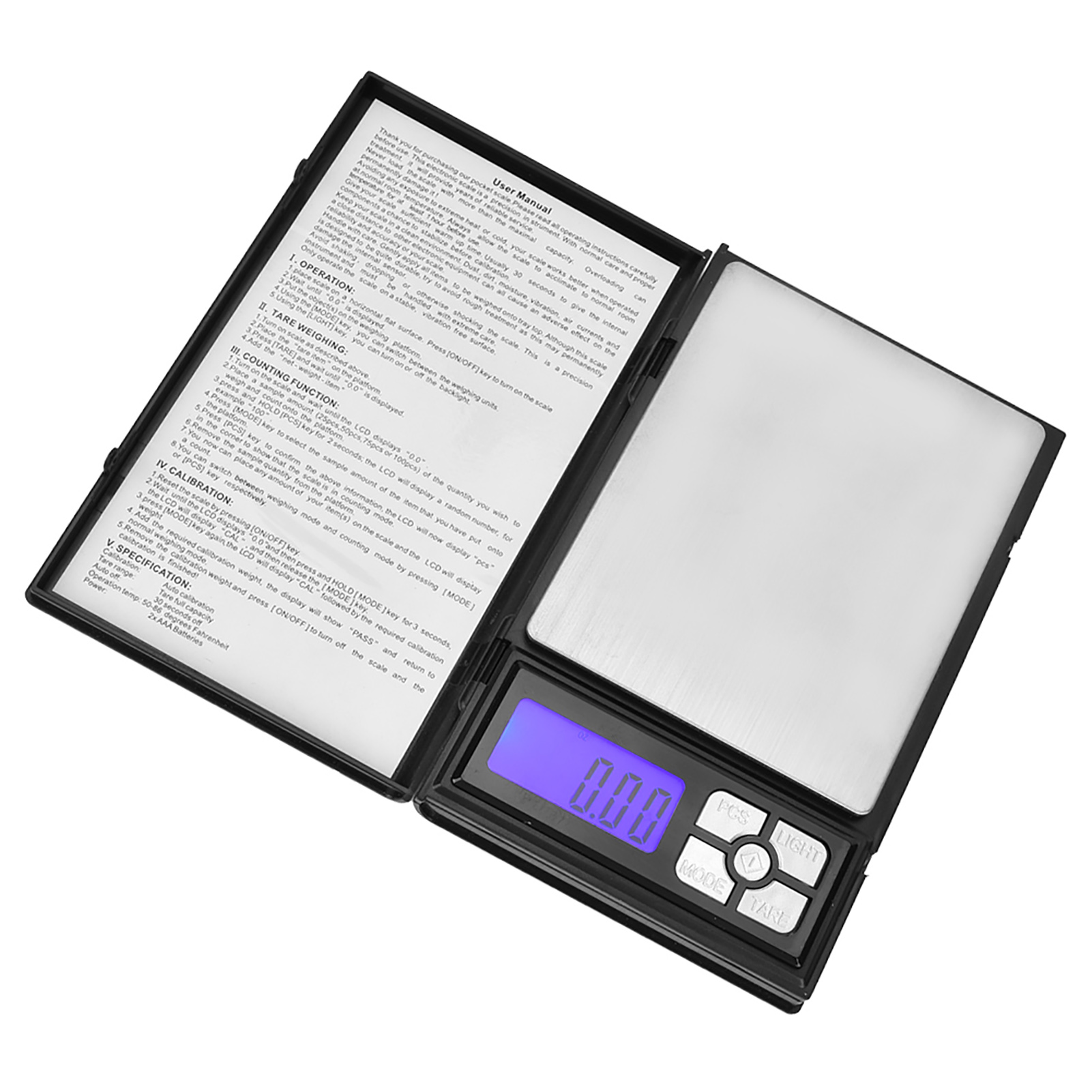 Praktische Digitale Lcd-waage Zum Wiegen Von Edelsteinen Und Schmuck, Laborwaage