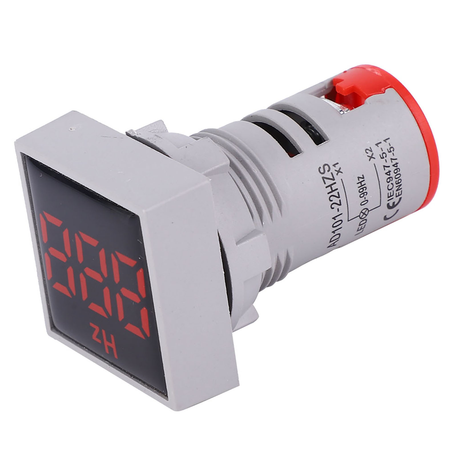 Quadratische Digitale Led-anzeige, Wechselstrom 100380v, 2075hz, Frequenzmessung (rot)