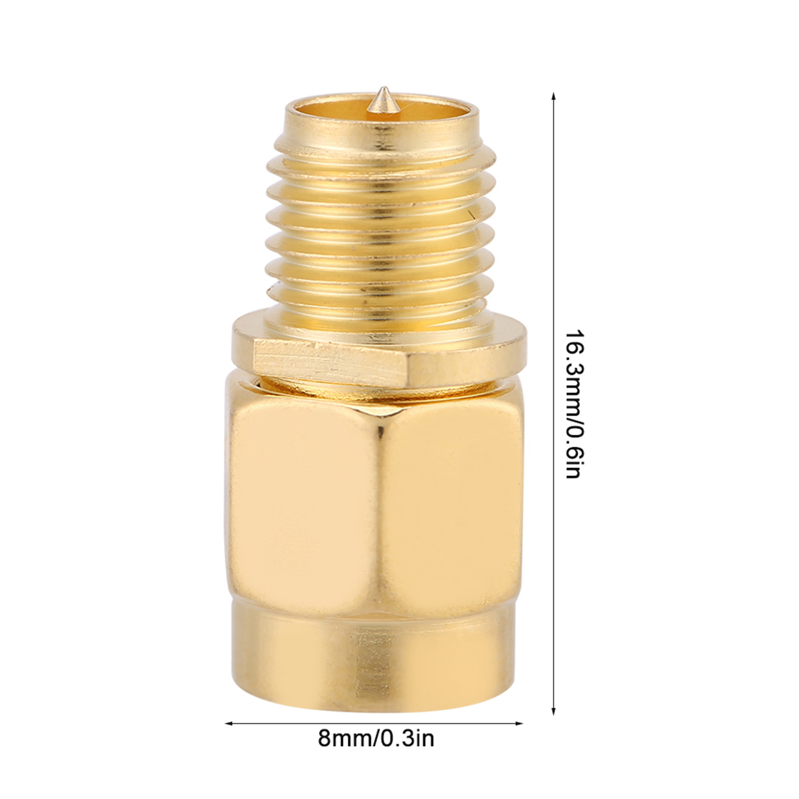 5-teiliges Set Aus Sma-stecker Und Rp-sma-buchse Für Hf-koaxialanschlüsse