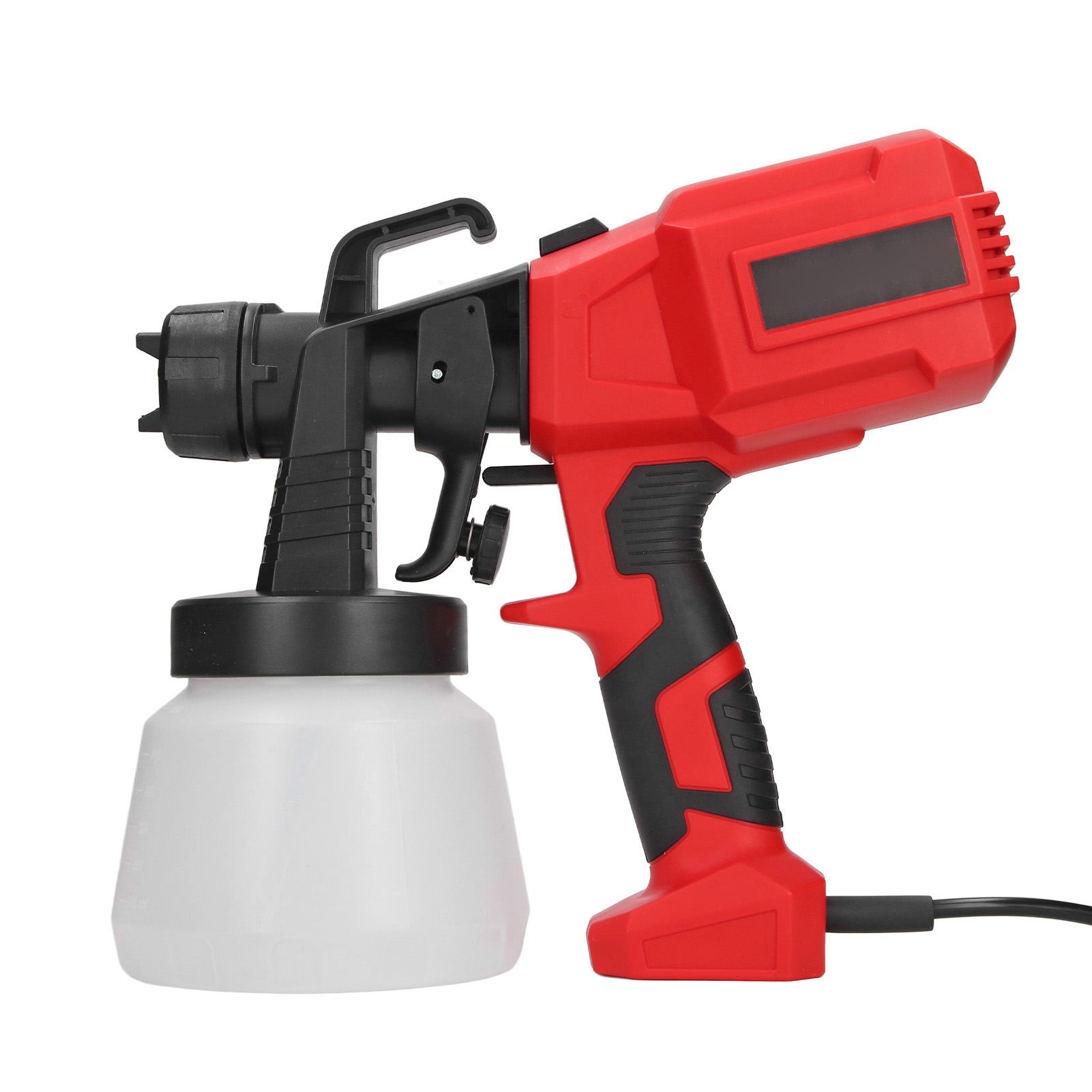 Elektrische Farbspritzpistole Mit Verstellbarer Düse, Geteilte Handspritzpistole Für Dekorative Zwecke, 800 Ml, Eu-stecker, 220 V