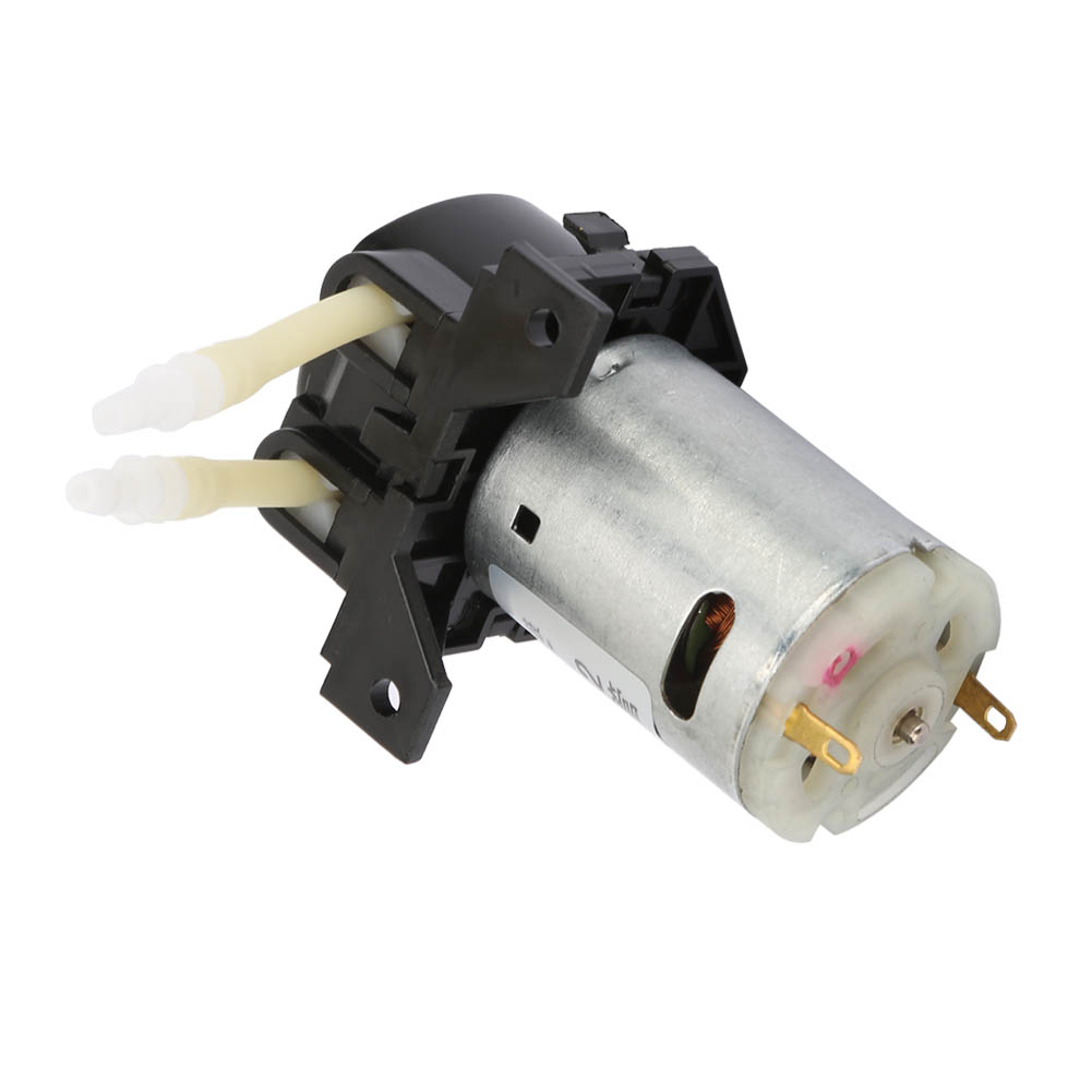 D-2 24mm Dc 12v Diy Peristaltik-flüssigkeitspumpe Dosierpumpe Für Laboranalysen (schwarz)