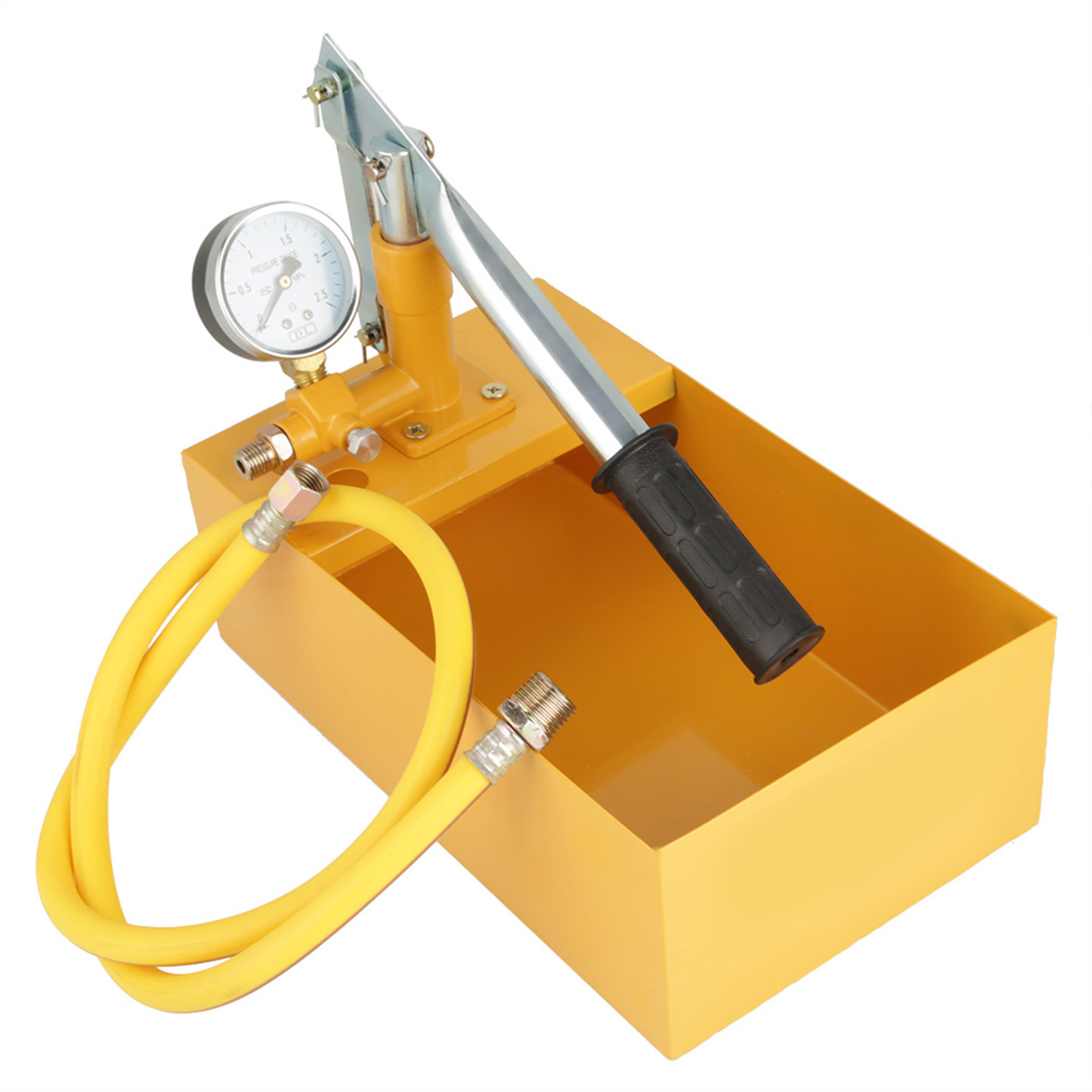 2,5 Mpa 25 Kg Manuelle Hydraulische Wasserdruckprüfpumpe Für Rohrleitungsprüfungen