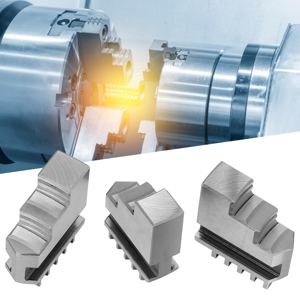 3-teiliges Set K11-80 Außenbackenfutter, Selbstzentrierend, Für Metalldrehmaschinen, Werkzeug Für Die Metallbearbeitung