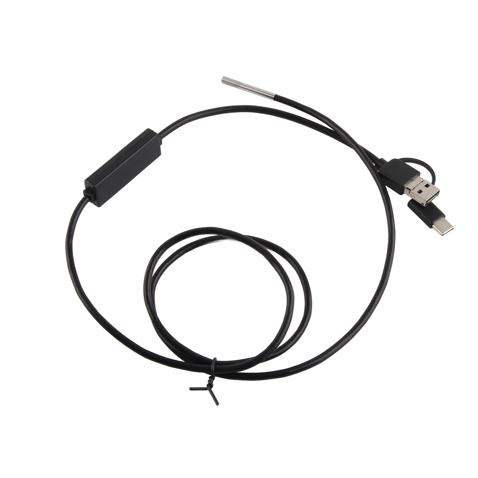 3-in-1 Endoskop Für Android-mobiltelefone Mit Typ-c-anschluss, 3,9-mm-objektiv, Hohe Auflösung, Wasserdichtes Endoskop (1 M Kabel)