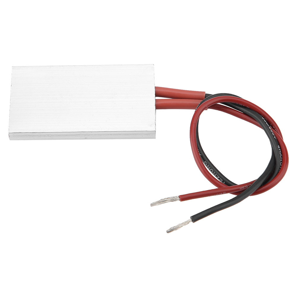 Thermostatheizung Mit Aluminiumgehäuse (50 X 28,5 Mm) Und Ptc-heizelementplatte (110 V/220 °c)
