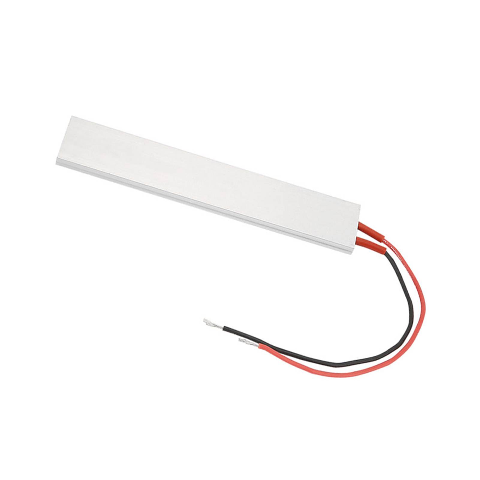 Thermostatheizung Mit Aluminiumgehäuse (150 X 28,5 Mm) Und Ptc-heizelementplatte (12 V/70 °c)