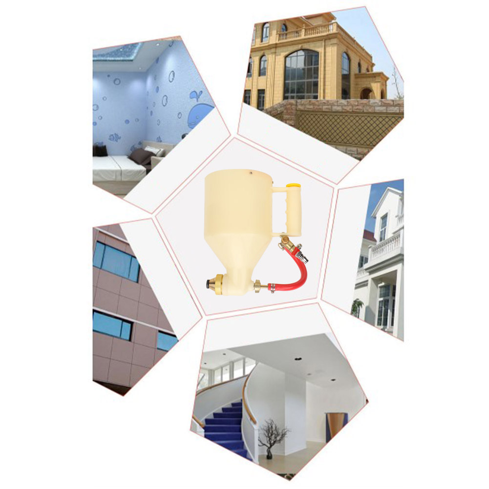 3-liter-druckluftsprühgerät Mit Verstellbarem 6-mm-kunststoffbehälter, Geeignet Für Wandanstriche Und Bauarbeiten