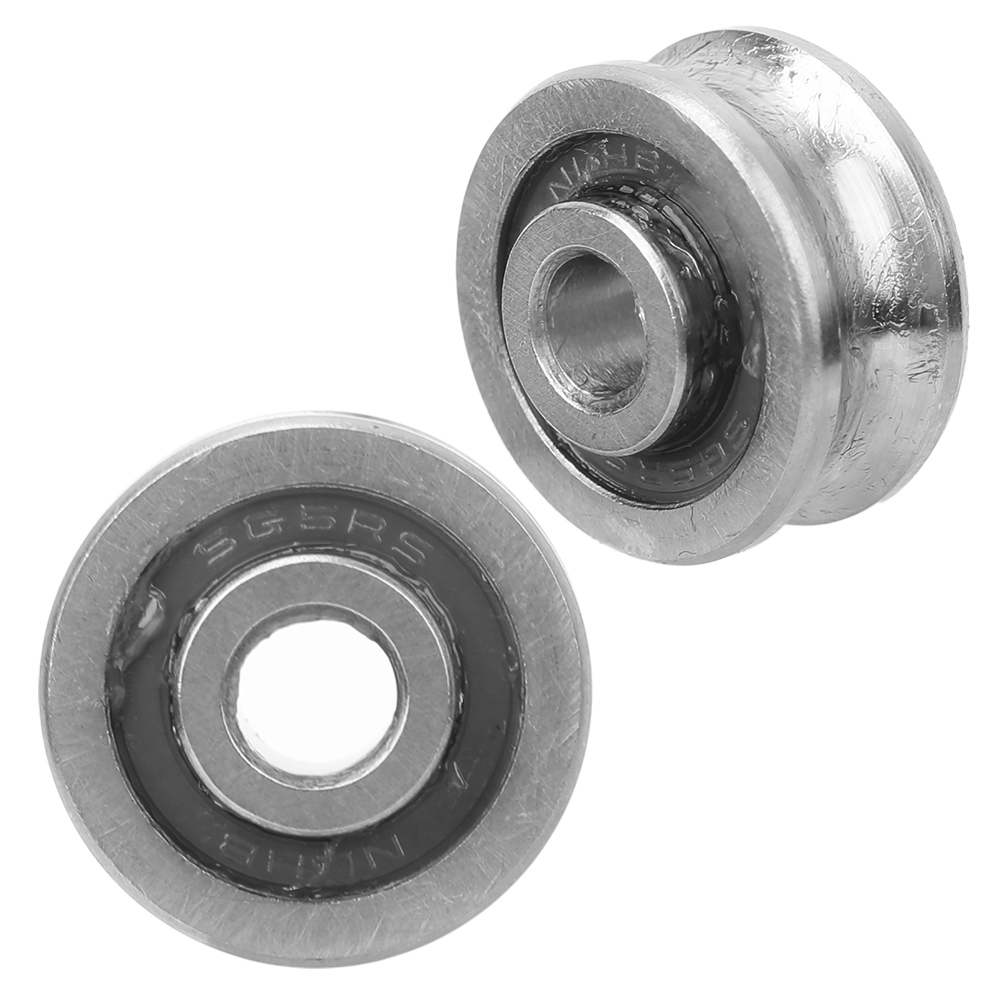 10 Stück U-nutlager Sg15 Schienenführungslager 5 X 17 X 8 Mm (einreihig)