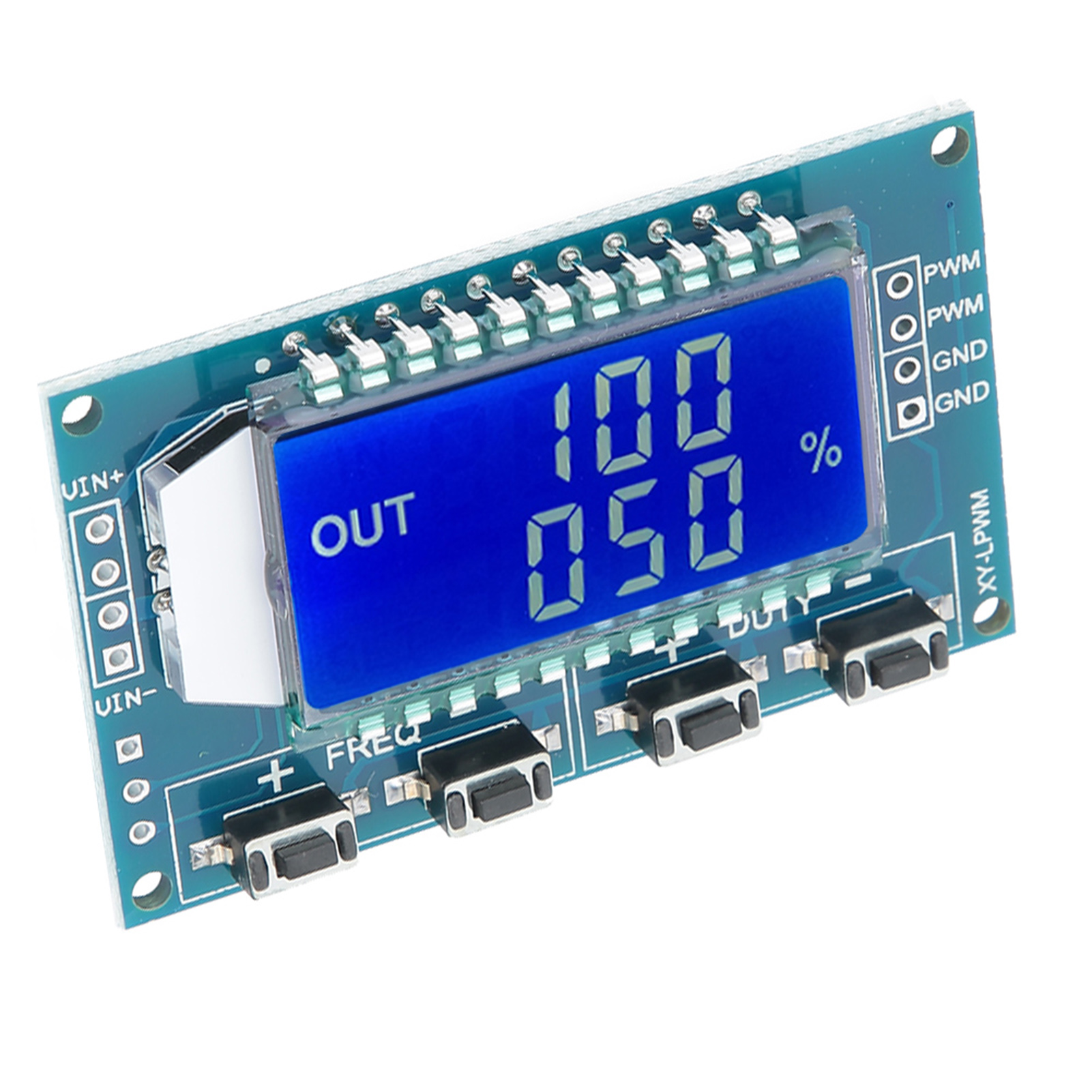 Rechtecksignalgenerator Mit Pwm-impuls, Einstellbarem Tastverhältnis Und Lcd-anzeige