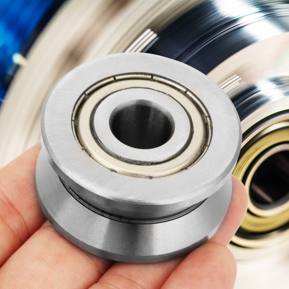 124120mm V-nut-rollenführung Mit Abgedichtetem Kugellager Lv201zz