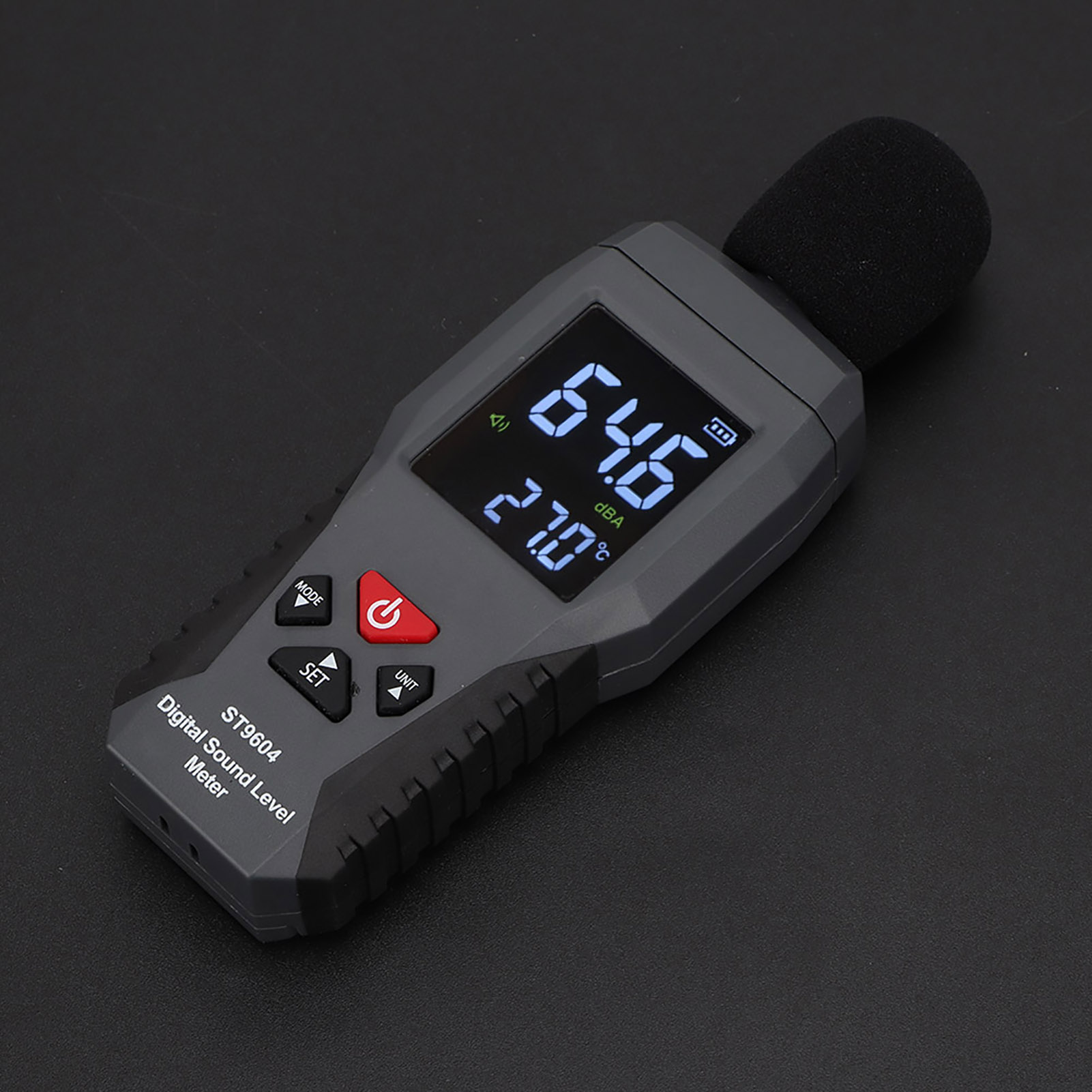 Smart Sensor Schallpegelmesser, Datenlogger, Geräuschmessung 30-130 Db, Digitales Schallvolumenmessgerät