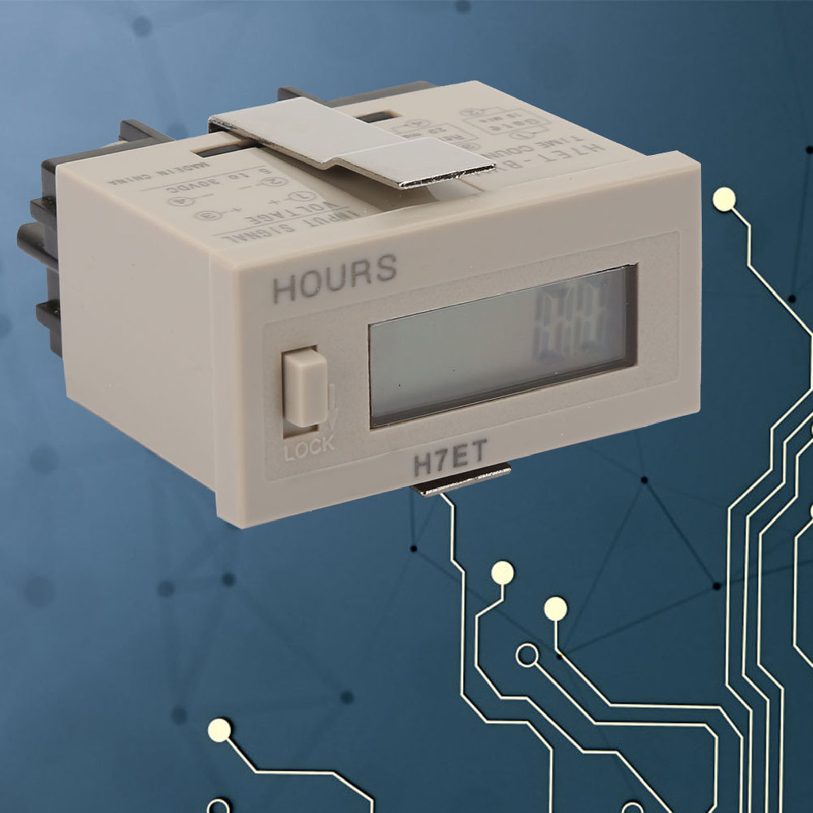 Digitaler Stromzähler H7etbvm (536 V Dc) Mit 6-stelliger Lcd-anzeige