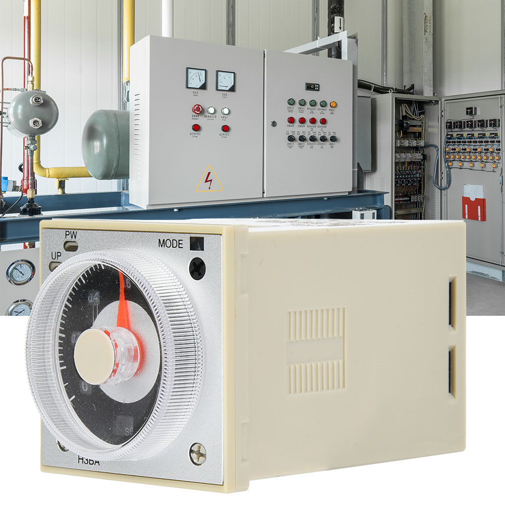 Multifunktionales Zeitrelais Mit Hoher Genauigkeit, 8-polig, 1,2 S – 300 H, 220 V Ac/24 V Dc/220 V Ac