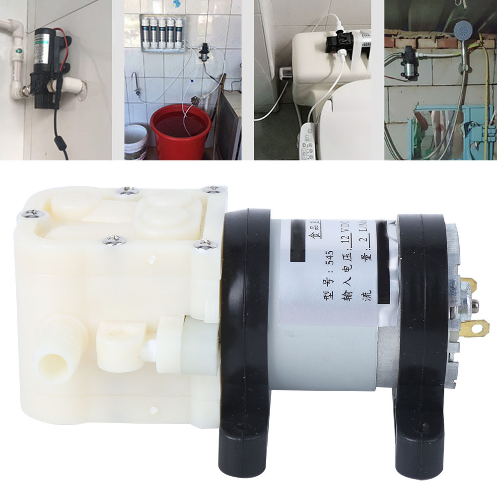 Dc12v 545 Membranpumpe Mit Selbstansaugfunktion, Förderhöhe 5–10 M