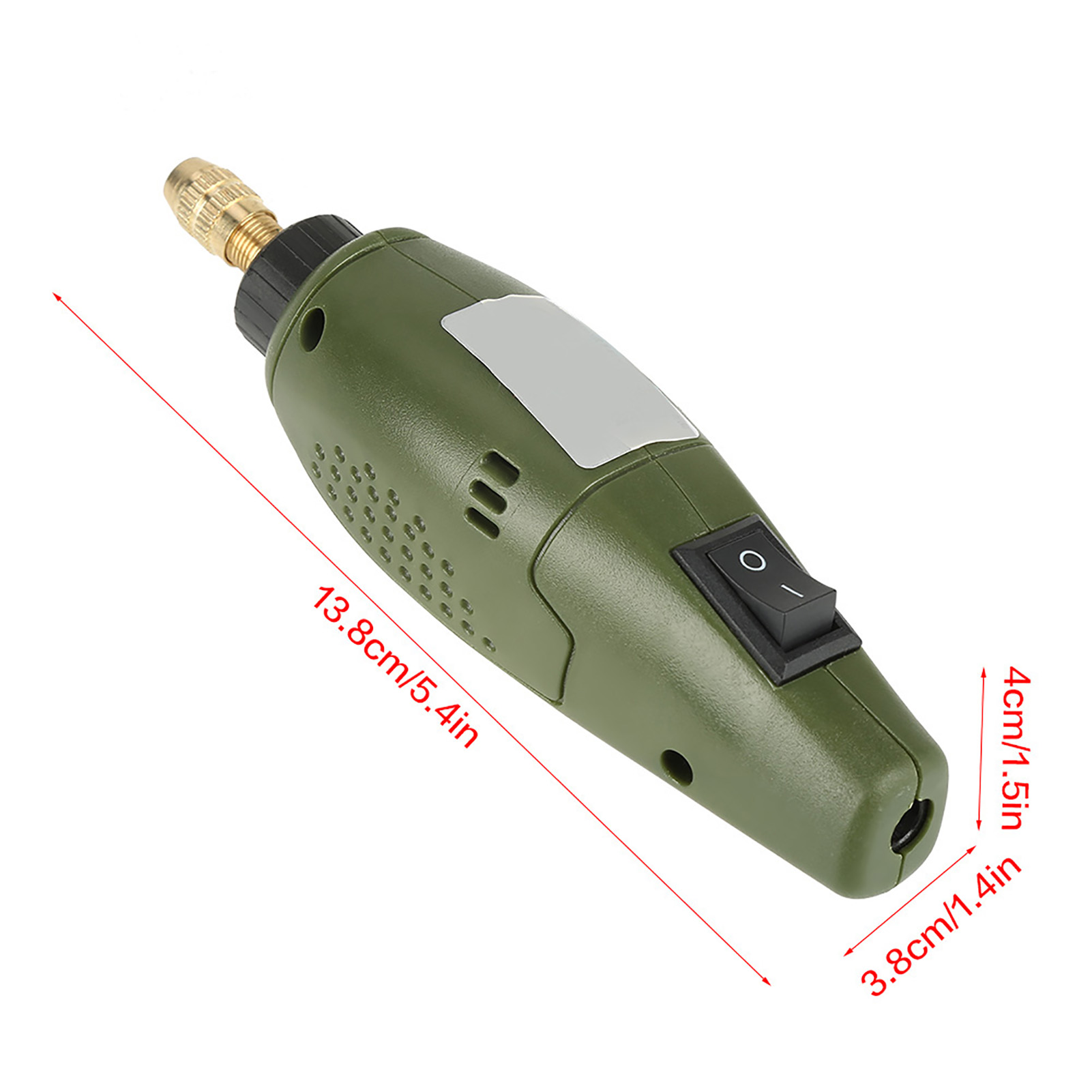100-240v Mini-elektrobohrmaschine Mit Zubehör Zum Polieren, Bohren Und Gravieren (eu-stecker)
