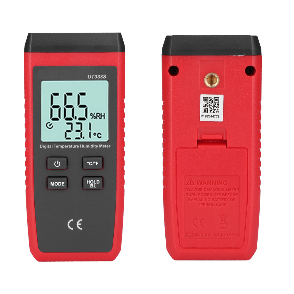 Ut333s Digitales Temperatur- Und Feuchtigkeitsmessgerät Mit Lcd-display (thermometer, Hygrometer, Hygrothermograph)