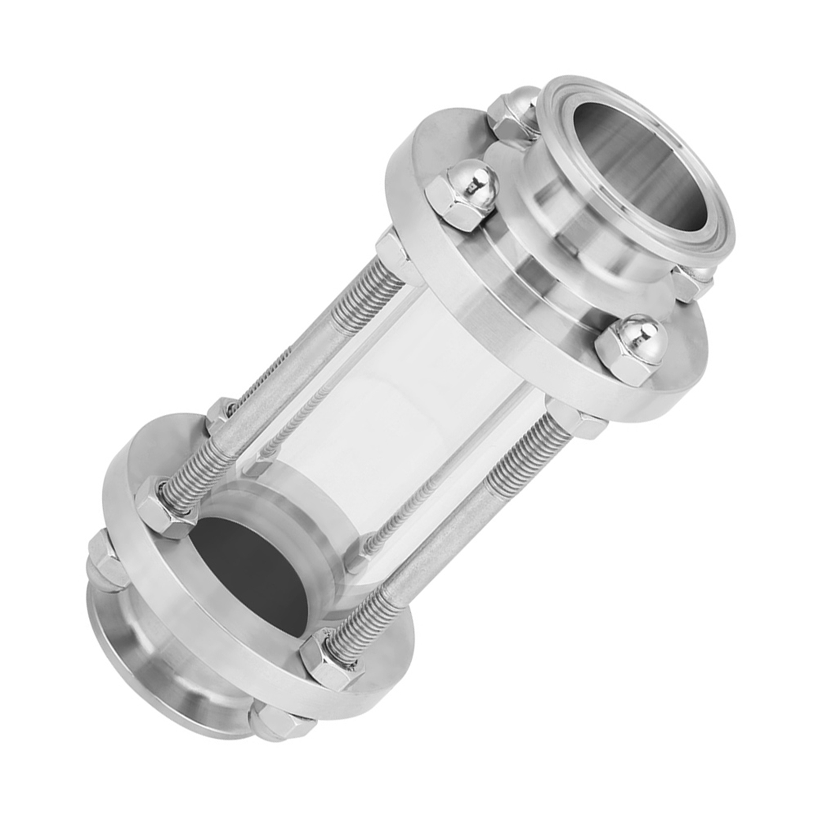 Durchfluss-schauglas Aus Edelstahl 304, Tri-clamp-typ, 38 Ø