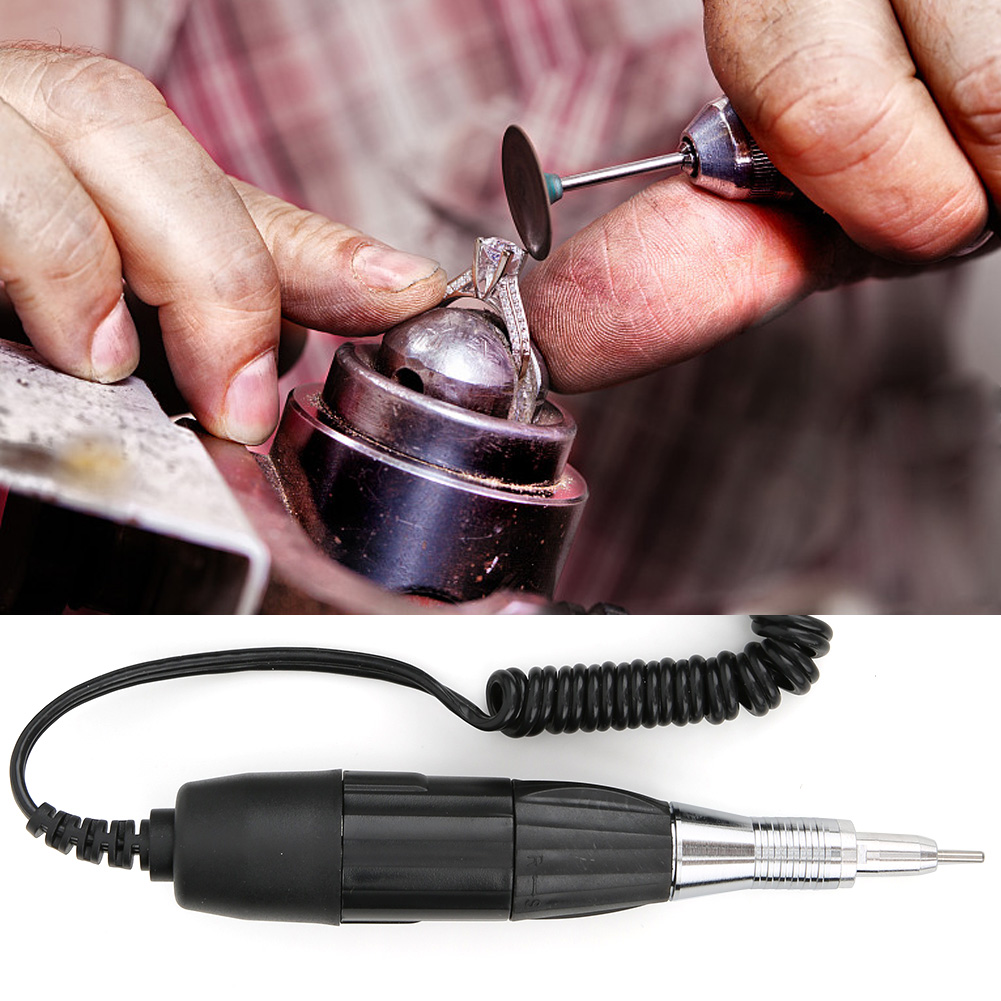 Elektrisches Mikromotor-handstück Für Zahntechnische Labore, Elektrischer Nagelbohrer Zum Polieren, 35000 U/min