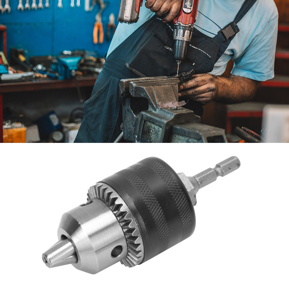 Spannbereich Des Bohrfutters 1,5–13 Mm, 1/2–20unf-gewinde An Der Rückseite Des Futters Zur Montage.