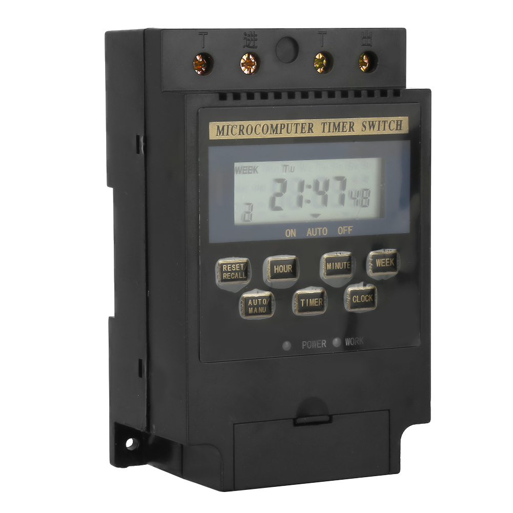 Digitale Zeitschaltuhr Kg316t, Mikrocomputerprogrammierbar, 220 V Wechselstrom, 25 A