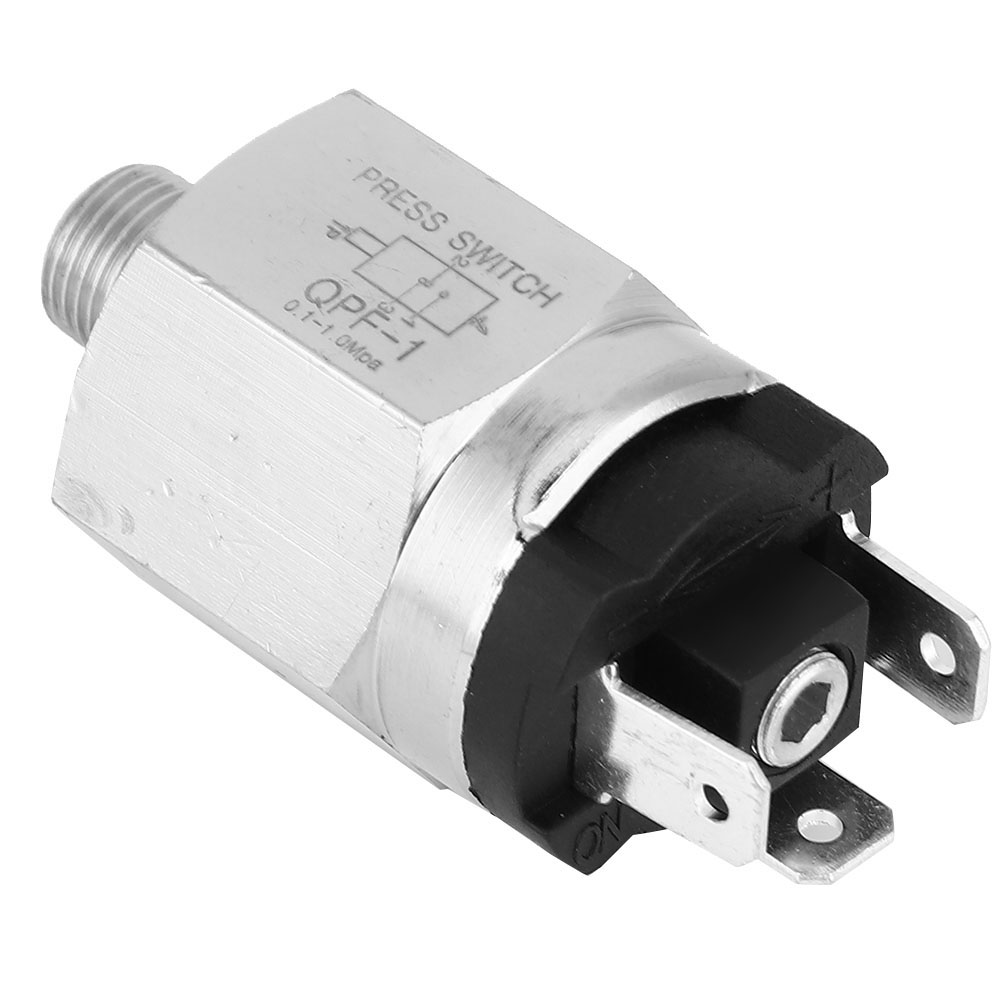 Einstellbarer Druckschalter G1/8 Zoll Nc/no 0,1–1 Mpa Schalter Ac220v 48vac/dc