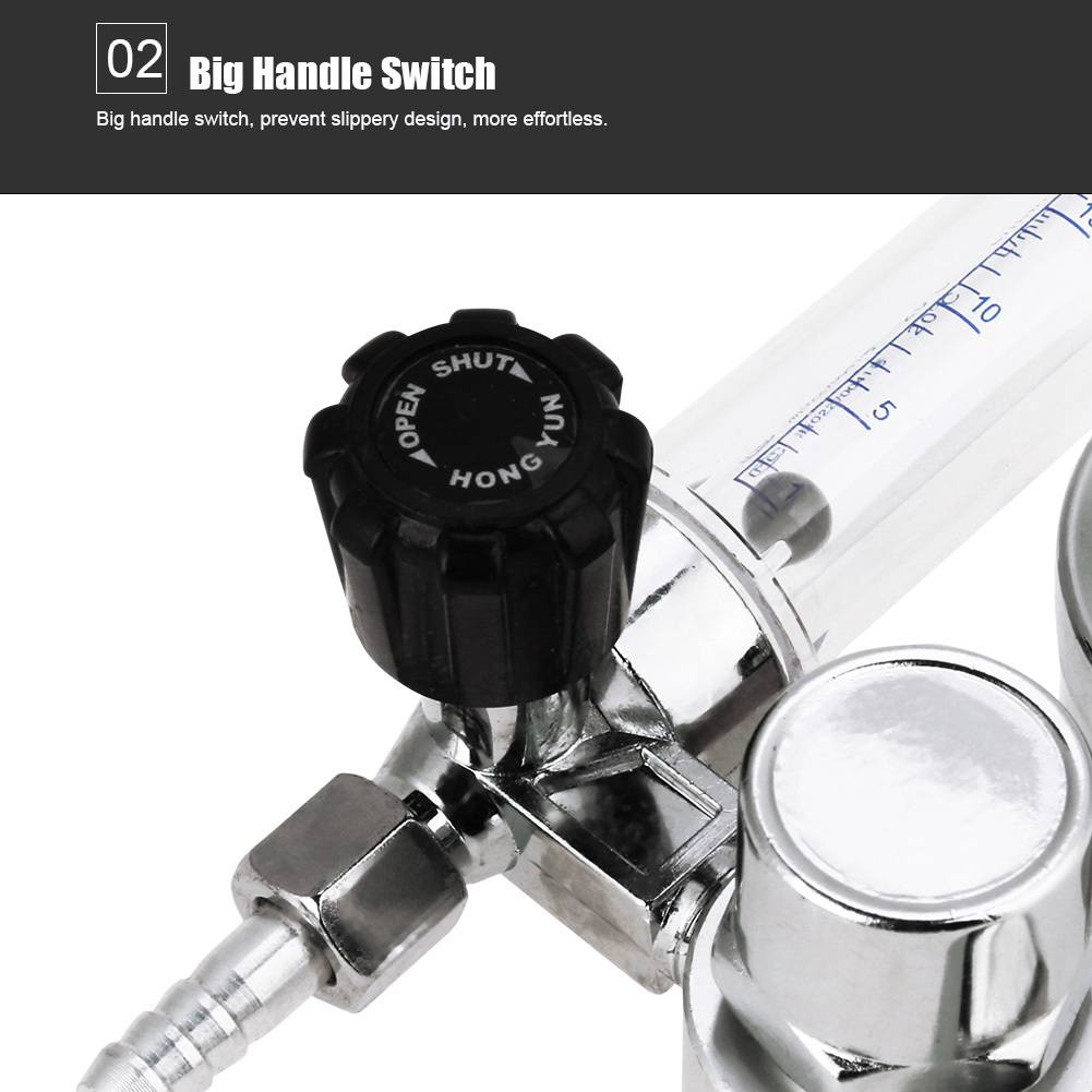 0-25 Mpa Argon-durchflussmesser, Druckregler, Manometer Für Mig- Und Wig-schweißen, G5/8