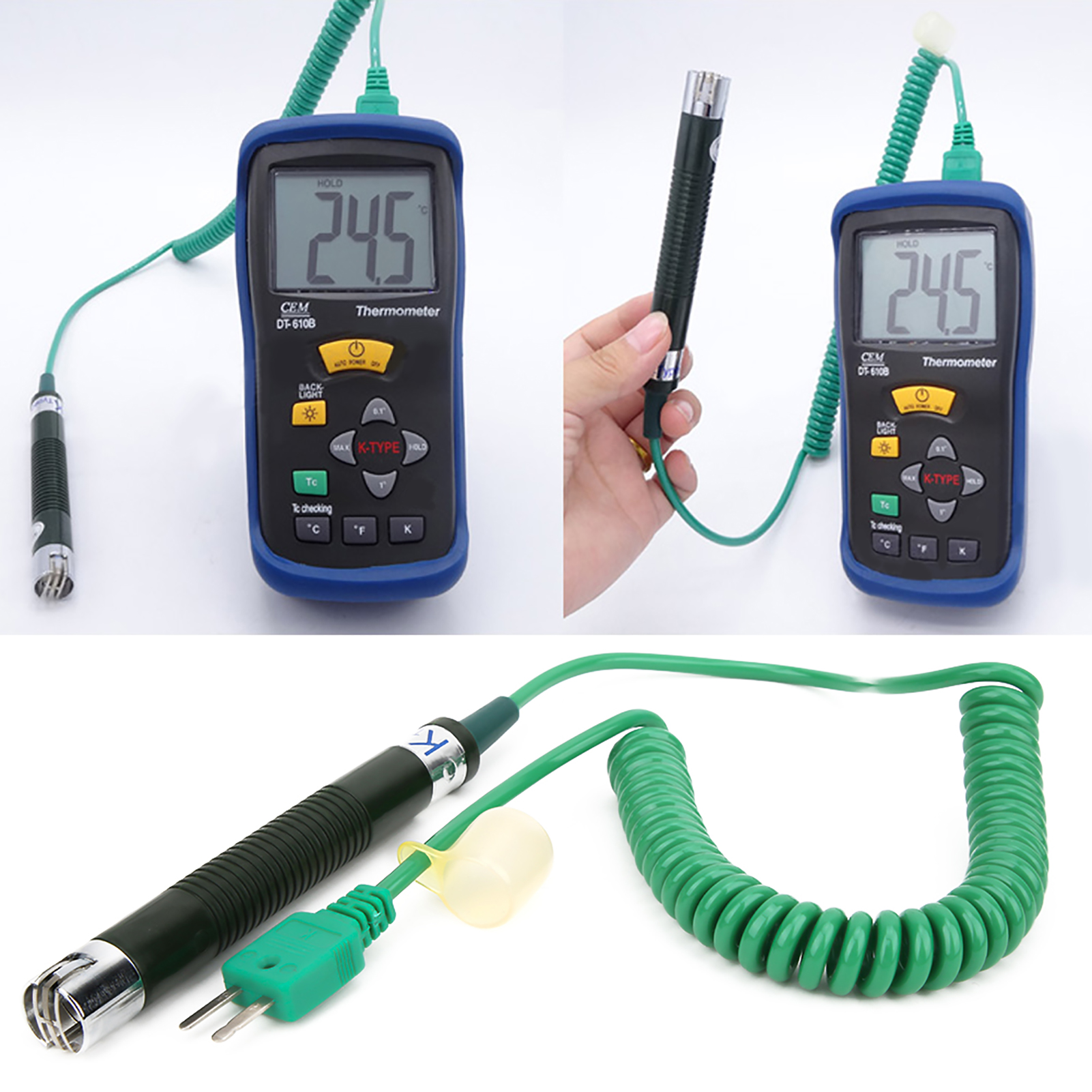 -50℃-400℃ Halbleiter-temperatursensor, Thermoelement-temperatursensor Typ K