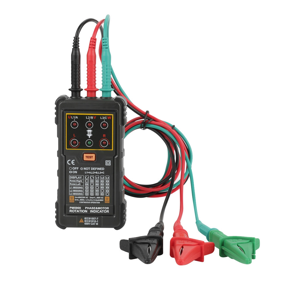 Peakmeter Pm5900 Tragbares, Handliches Drehstrom-drehstrom-drehzahlmessgerät