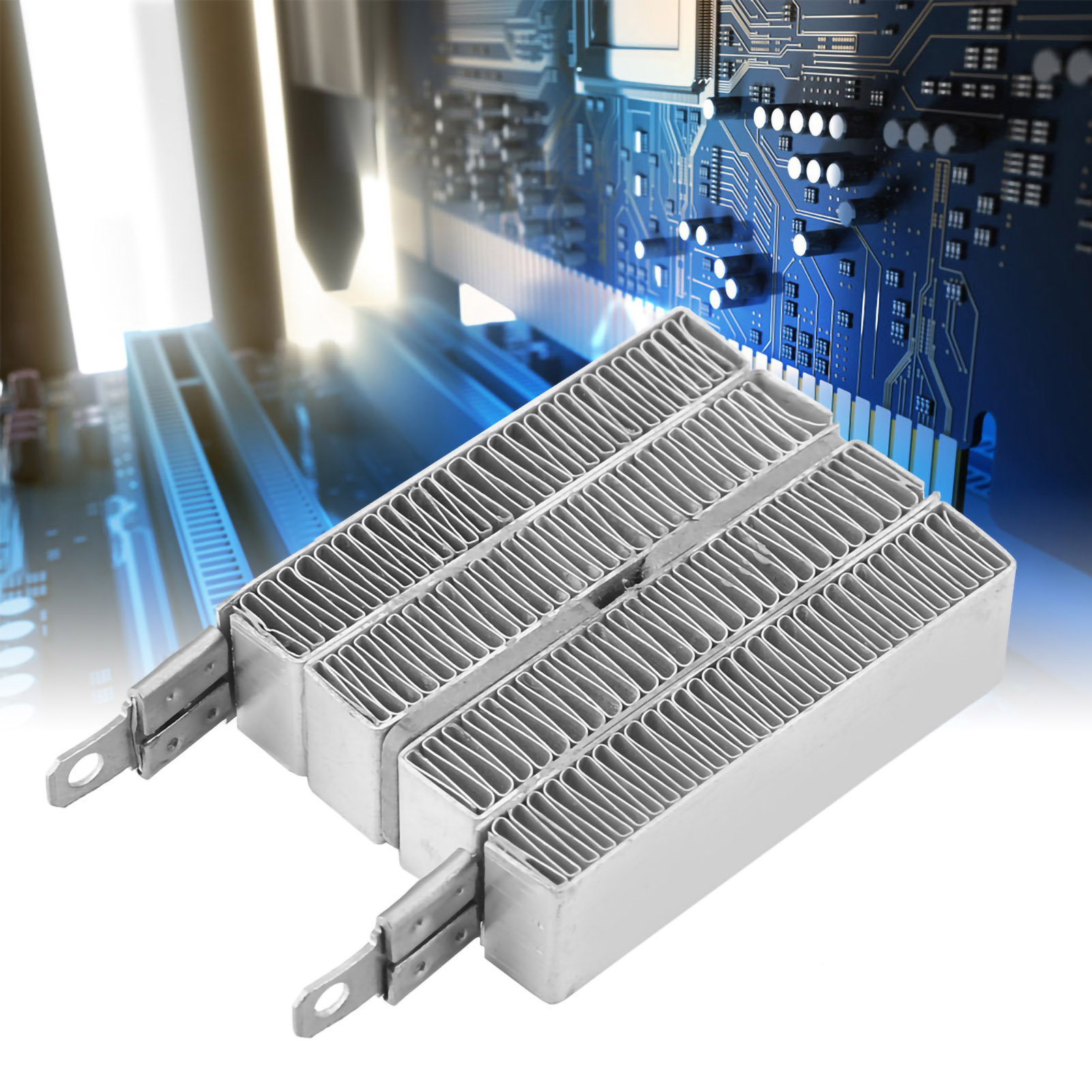 Ptc-wellheizelement Mit Aluminiumgehäuse Und Konstanter Temperatur (12 V/70 W)
