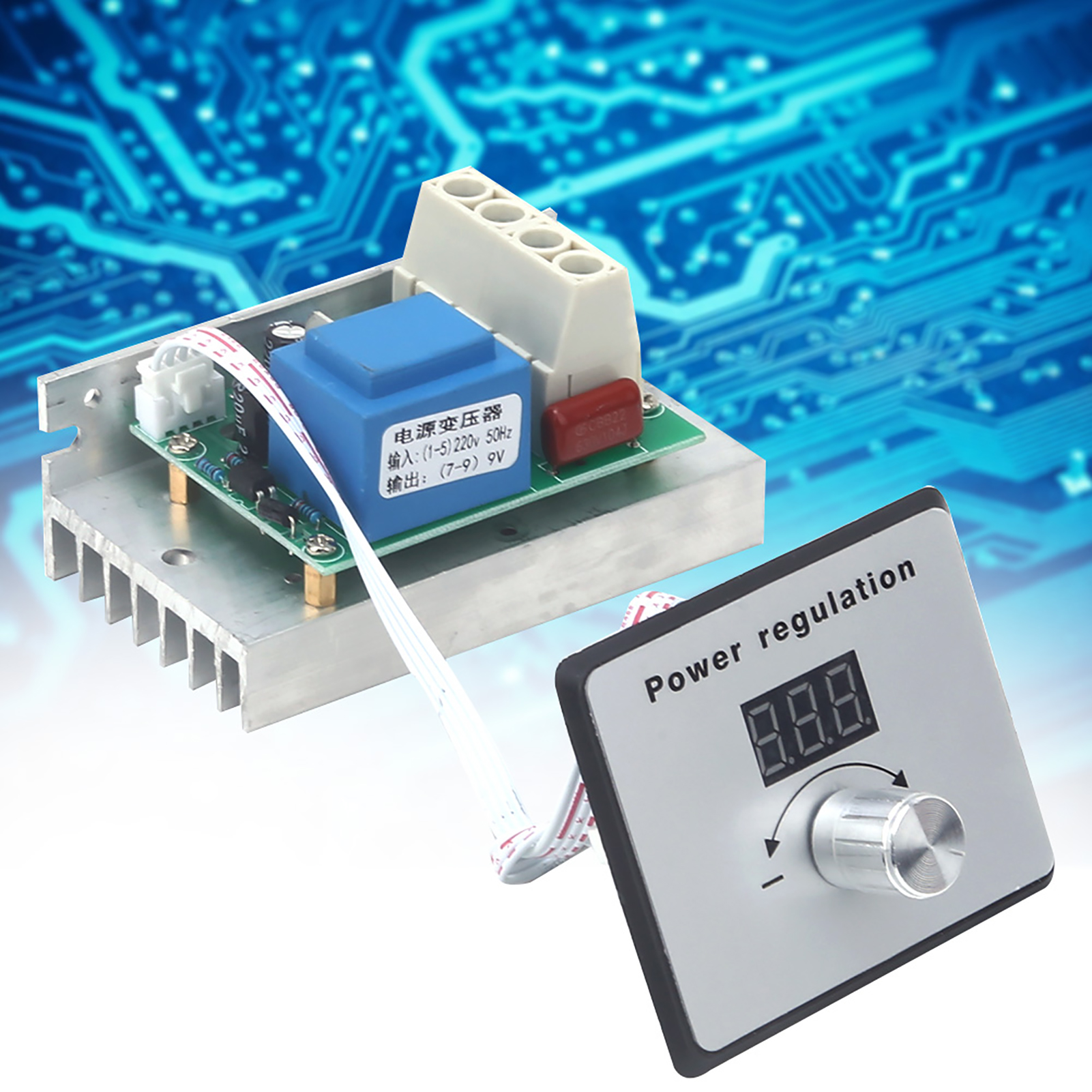 Spannungsreglermodul, Wechselstrom-spannungsreglermodul, 10000 W, 220 V, 80 A