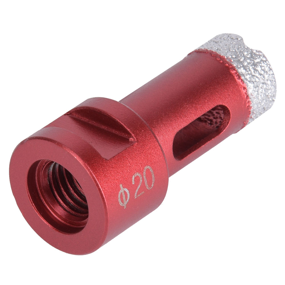Diamant-lochsäge Für Winkelschleifer M14, Geeignet Für Marmor- Und Keramikfliesen, 20 Mm