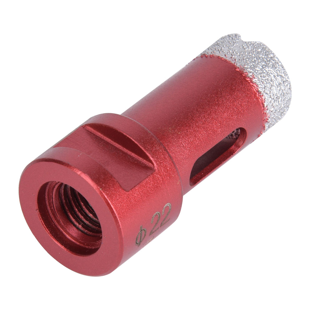 Diamant-lochsäge Für Winkelschleifer M14, Geeignet Für Marmor- Und Keramikfliesen, 22 Mm