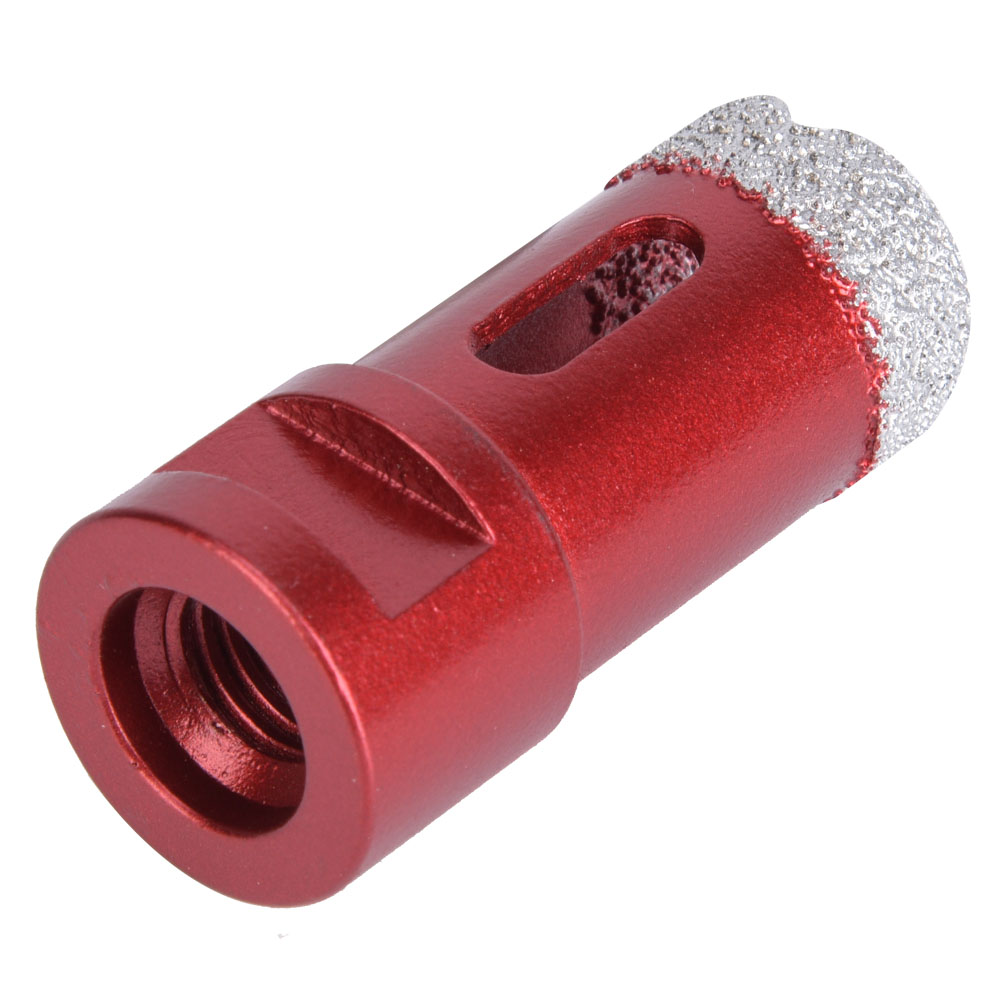 Diamant-lochsäge Für Winkelschleifer M14, Geeignet Für Marmor- Und Keramikfliesen, 25 Mm