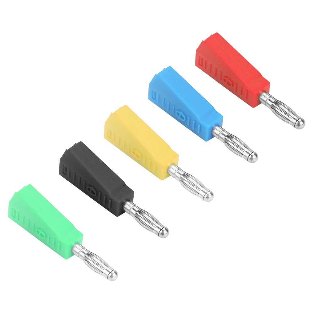 10 Stück P3002 4 Mm Vernickelte Lautsprecher-bananenstecker
