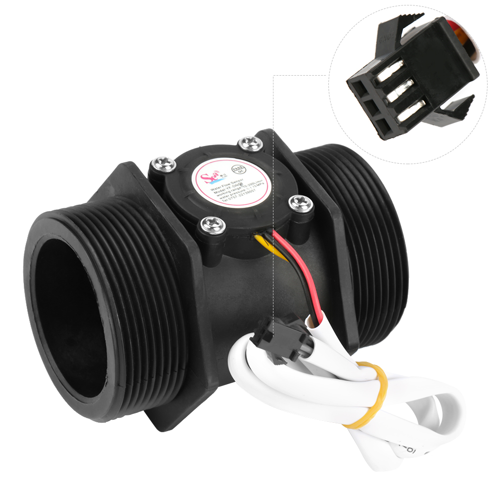 Dn50 G2" Turbinen-durchflussmesser, Wasser-durchflussmesser Mit Hall-sensor Und Schalter Für Warmwasserbereiter