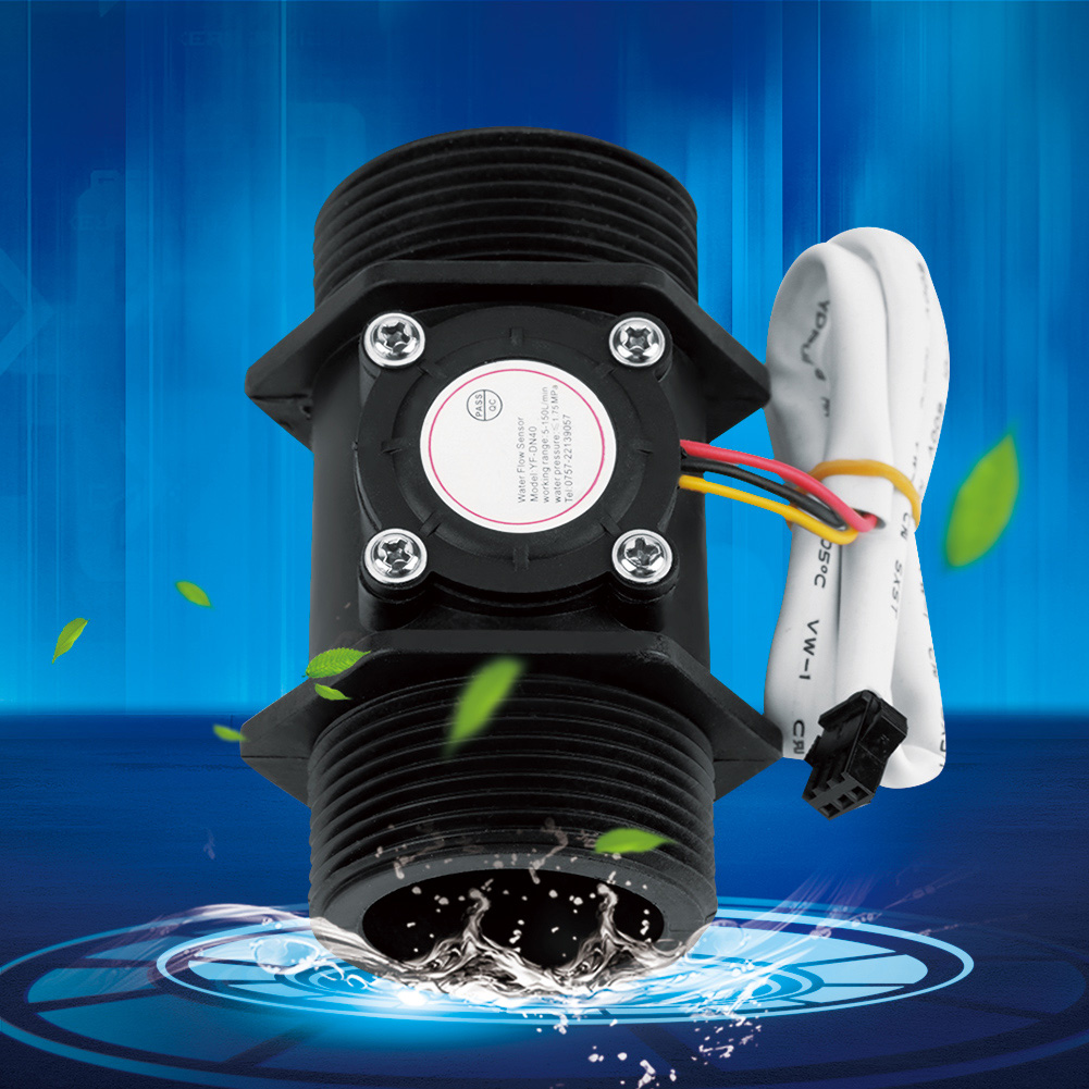 Dn40 G1,5"-turbinendurchflussmesser Mit Hall-sensor Für Warmwasserbereiter-durchflussmesser
