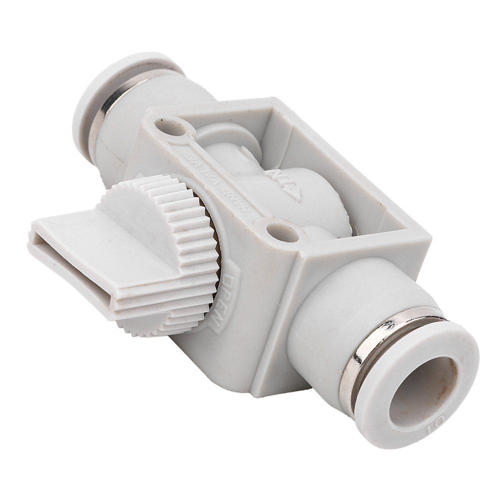 Kunststoff-absperrventil Hvff-schaltventil-schnellanschluss Für Pneumatische Automatisierungssysteme 10 Mm