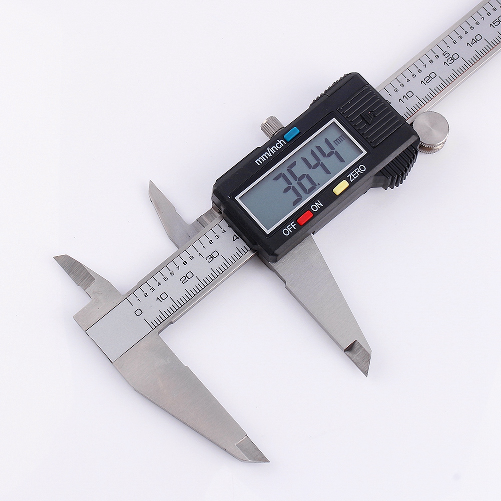 0–200 Mm Lcd-digitalmessschieber, Elektronisches Messinstrument Aus Edelstahl