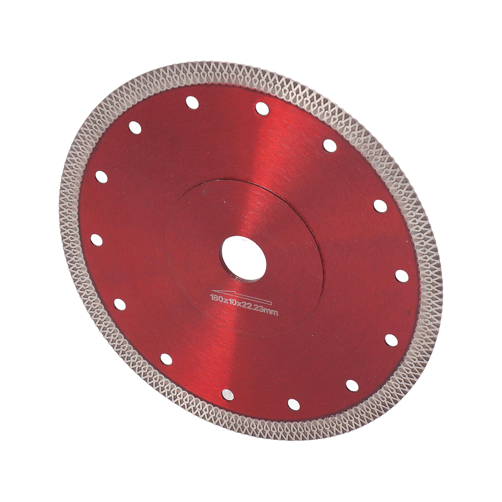 Ultradünnes Sägeblatt Red Diamond 65 Aus Manganlegierungsstahl, Scharfes Porzellan-sägeblatt Für Granit, 7,1 Zoll