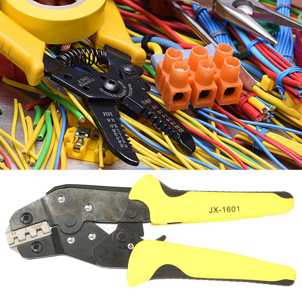4-in-1 Ratschen-crimpwerkzeug-set Jx-1601, Inklusive Crimpwerkzeug Und Werkzeugset