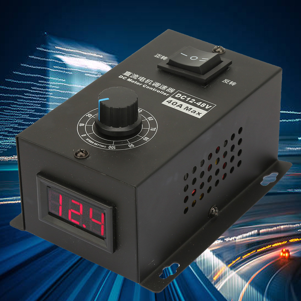 Drehzahlreglermodul Für Bürstenmotoren, 12 V - 48 V Dc, 40 A, Elektronischer Regler