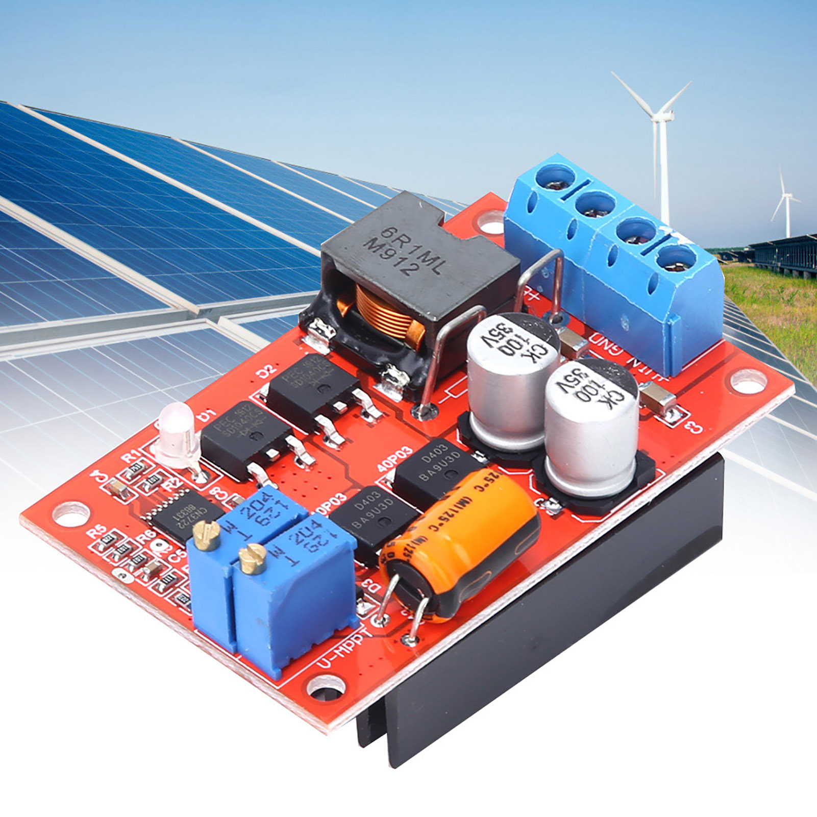 Mppt-solarpanel-laderegler, Solarbatterie-laderegler 5a